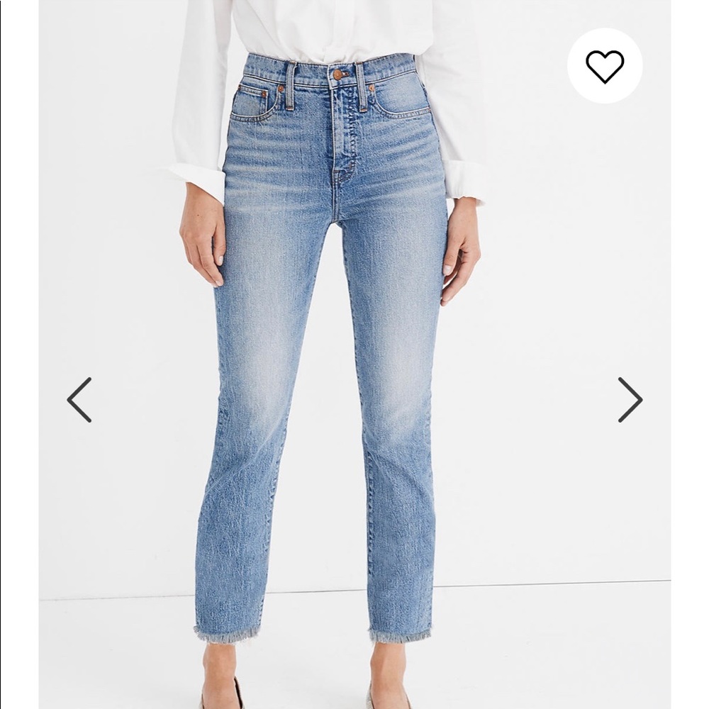 madewell perfect summer jeans (lightwash)